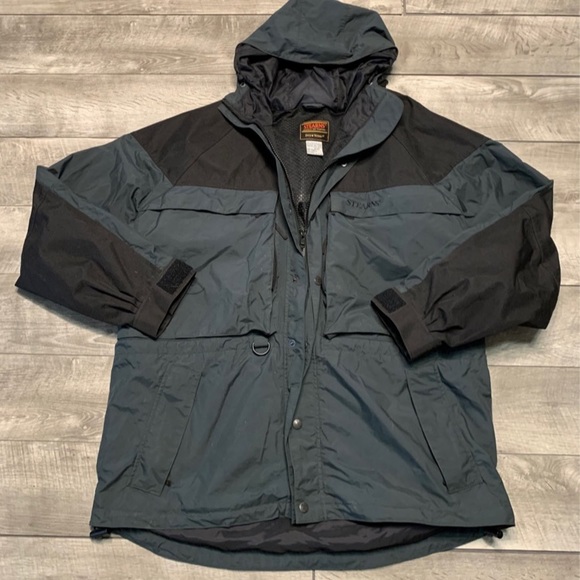 Stearns Jackets & Coats Stearns Dry Wear Black Green Rain Mens